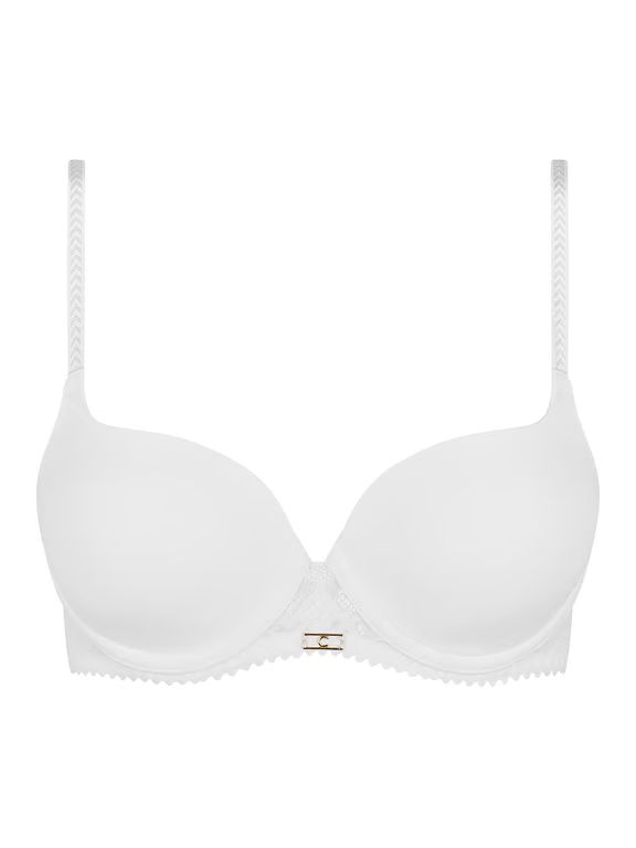Chantelle | ORIGINS - Origins Smooth Sweetheart T-Shirt Bra White - 2
