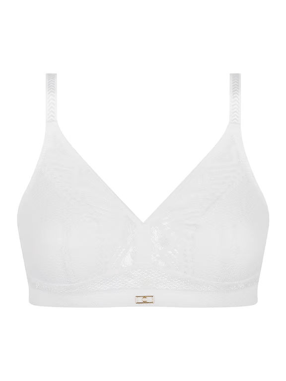 Chantelle | ORIGINS - Origins Lace Full Support Wireless Bra White - 2