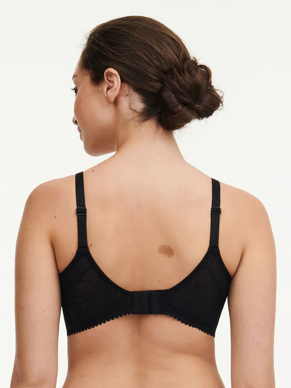 Origins Lace Full Support Wireless Bra Black - 2