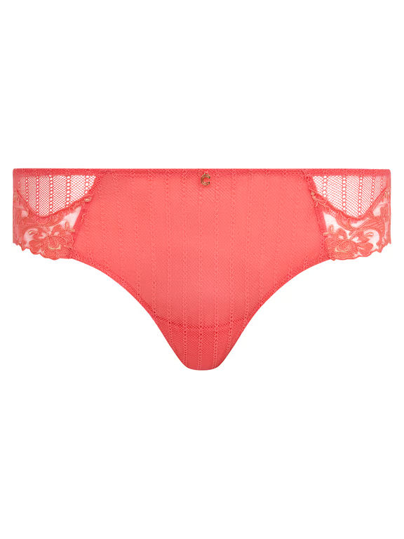 Cabaret Sauvage Lace Hipster Coral - 1