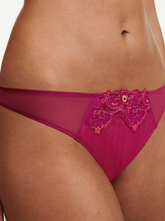 Cabaret Savage Lace Thong Ruby Multico - 3