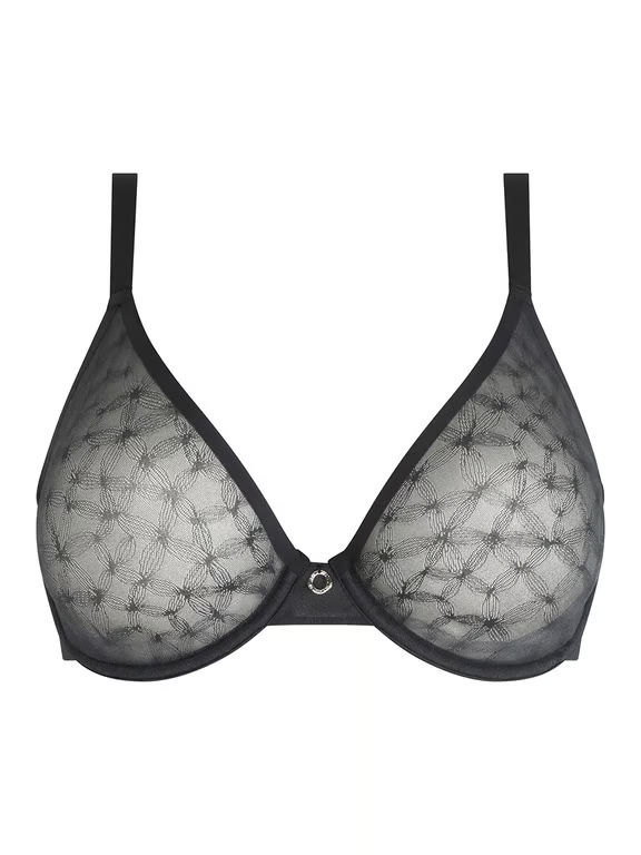 Chantelle | Stella - Stella Lace Unlined Underwire Bra Black - 2