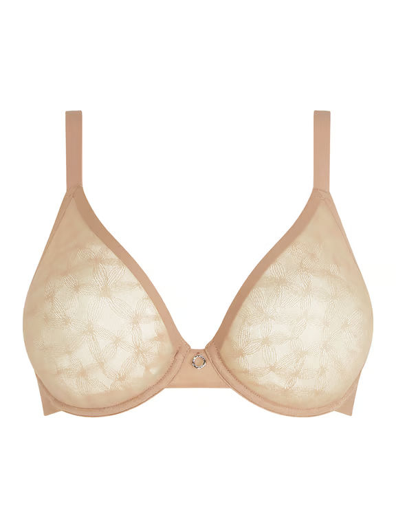 Chantelle | Stella - Stella Lace Unlined Underwire Bra Coffee Latte Nude - 2