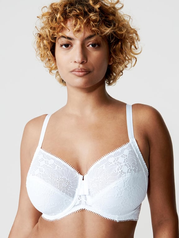 Day to Night Full Coverage Unlined Bra White - 0