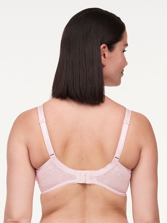 Day to Night Full Coverage Unlined Bra Porcelain Pink - 1