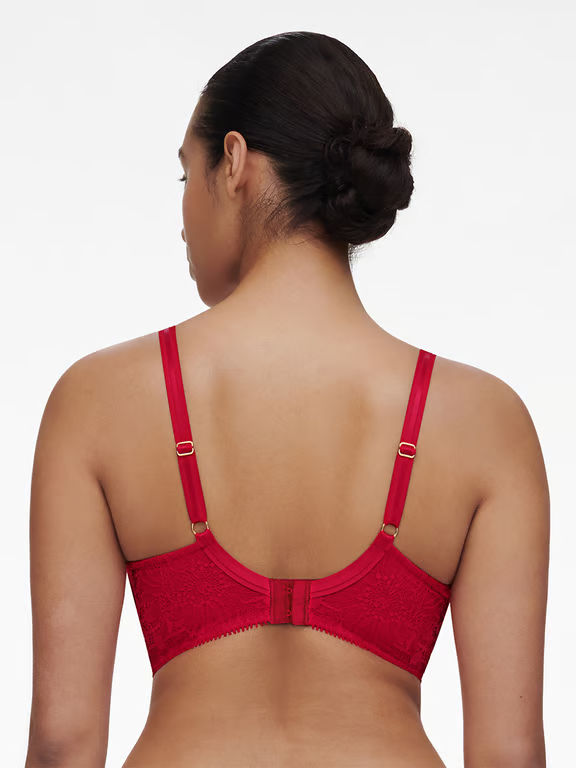 Day To Night Lace Full Coverage Unlined Bra Poppy - 2