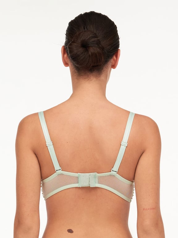 Chantelle | Day to Night - Day to Night Lace Unlined Demi Bra Green Lily - 2