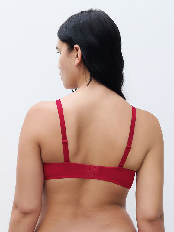 Day To Night Lace Unlined Demi Bra Poppy - 2