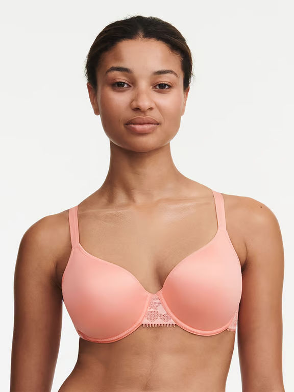 【CHANTELLE】新作★ハーフカップブラ★Day to Night Day to Night Lace Lightweight Plunge Bra Candlelight Peach