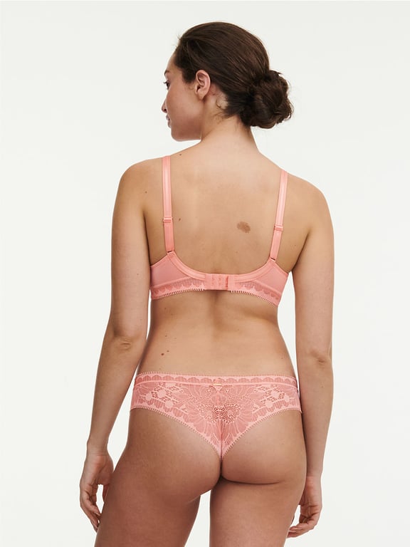 Day to Night Lace Lightweight Plunge Bra Candlelight Peach - 4
