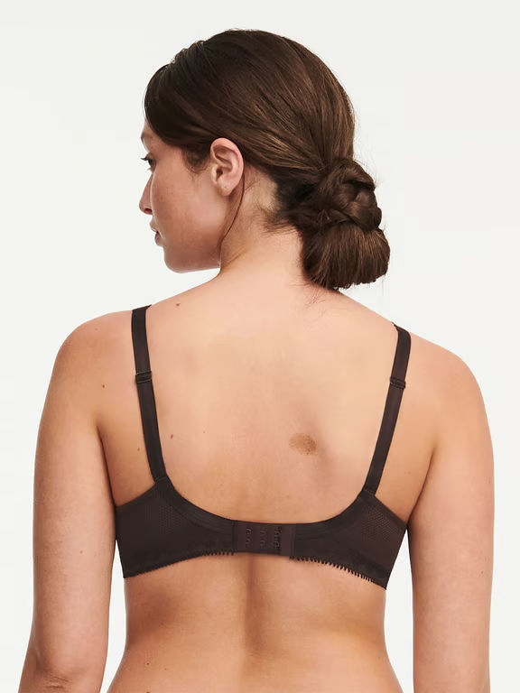 Day to Night Lace Convertible Plunge Bra Black
