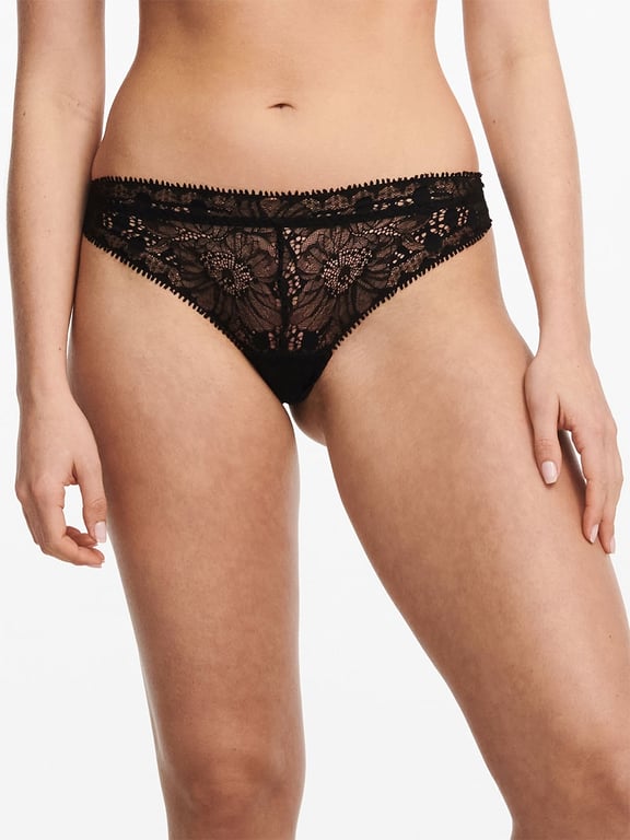 Chantelle | Daylight - Day to Night Tanga Black - 1