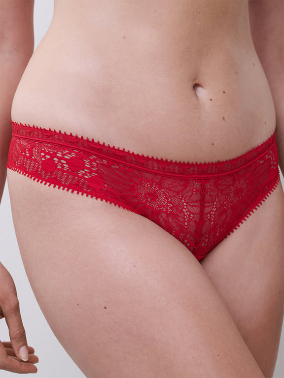 Day To Night Lace Thong Poppy - 3