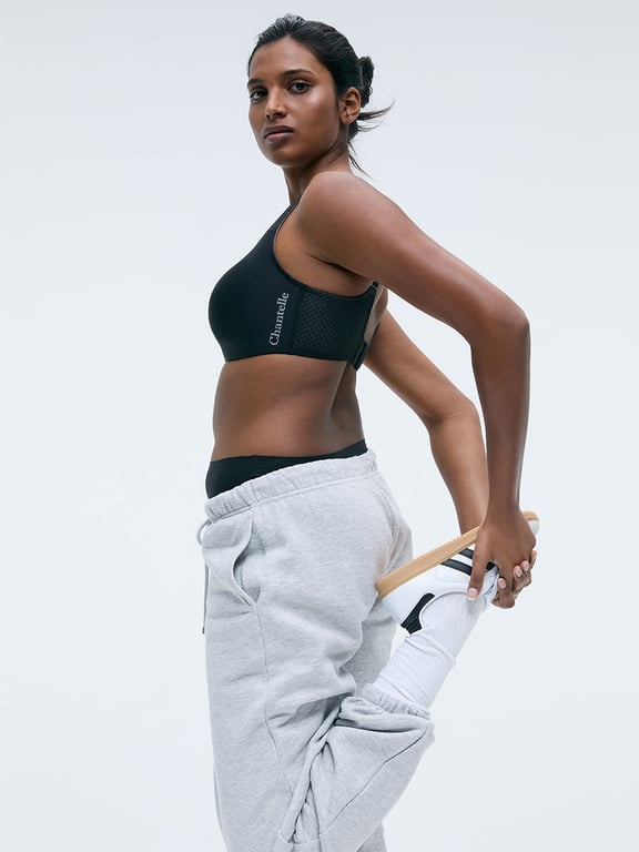 Everyday High-Support Sport Bra Black - 8