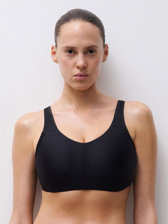 Everyday High-Support Sport Bra Black - 2