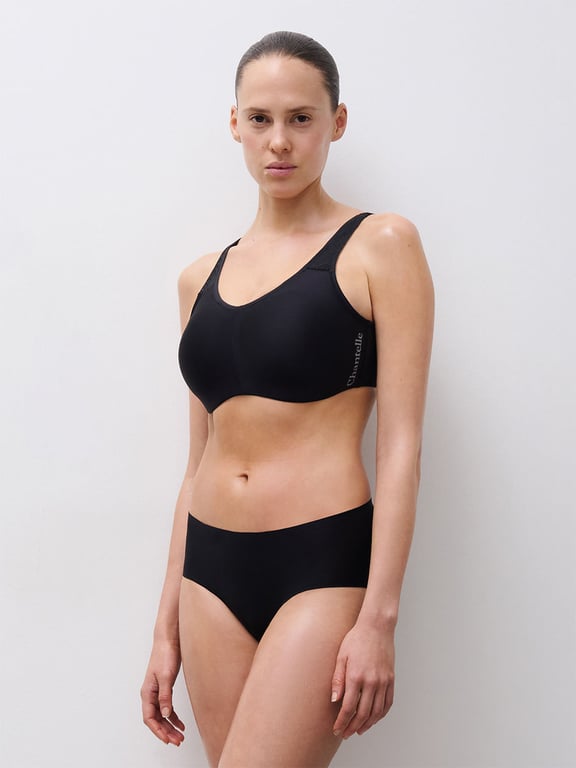 Everyday High-Support Sport Bra Black - 4