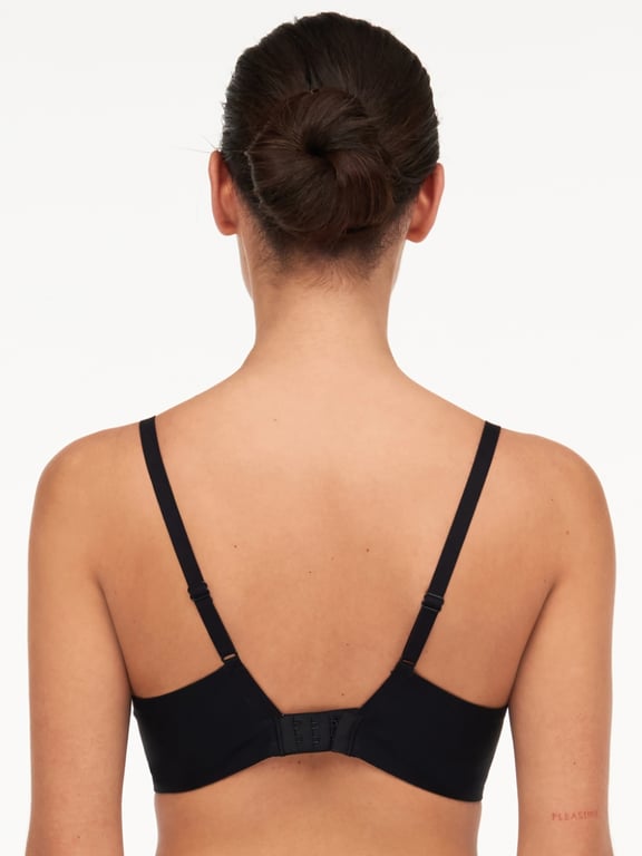 Chantelle | Bare Essential - Bare Essential Custom Fit T-Shirt Bra Black - 2