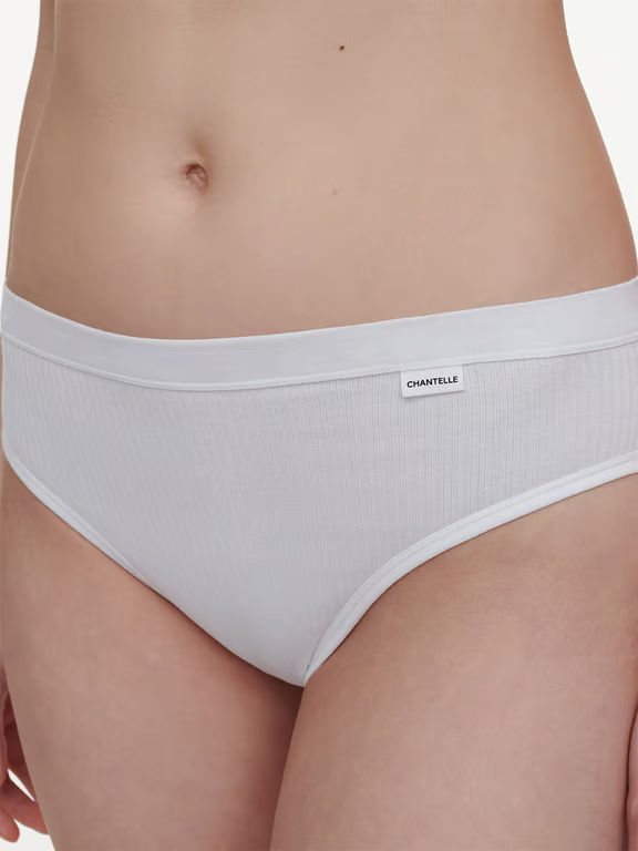 Cotton Comfort Hi-Cut Brief White - 3