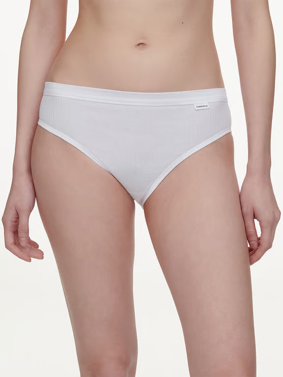Chantelle | Cotton Comfort - Cotton Comfort Hi-Cut Brief White - 1