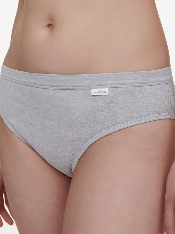 Cotton Comfort Hi-Cut Brief Mixed Grey - 3
