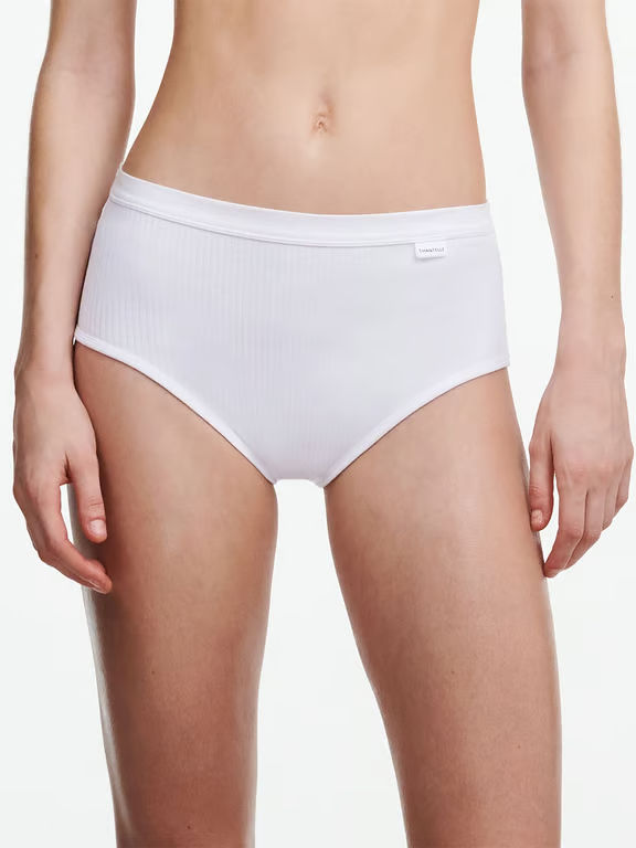 Cotton Comfort High Waist Brief White - 3
