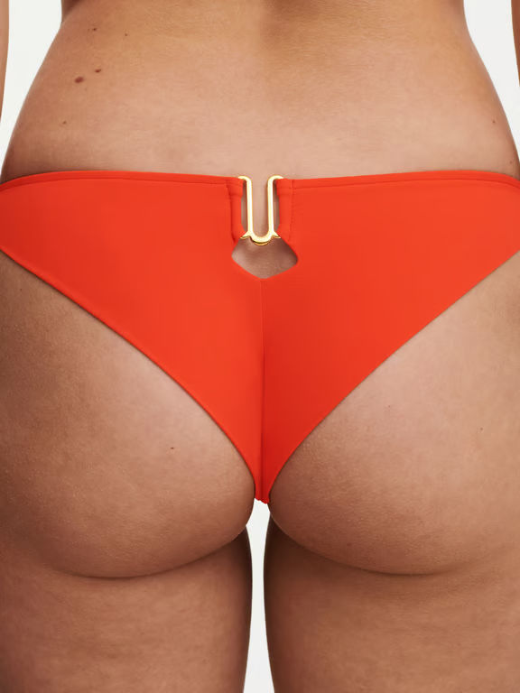 Glow Tanga Swim Bottom Bright Orange - 2