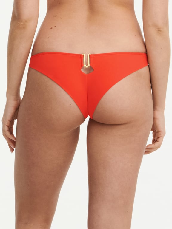 Glow Tanga Swim Bottom Bright Orange - 1