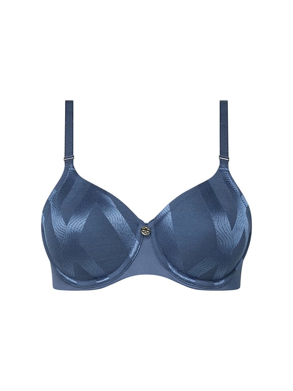 Chantelle | Glaze - Glaze Seamless Unlined Underwire Bra Blue Jeans - 2