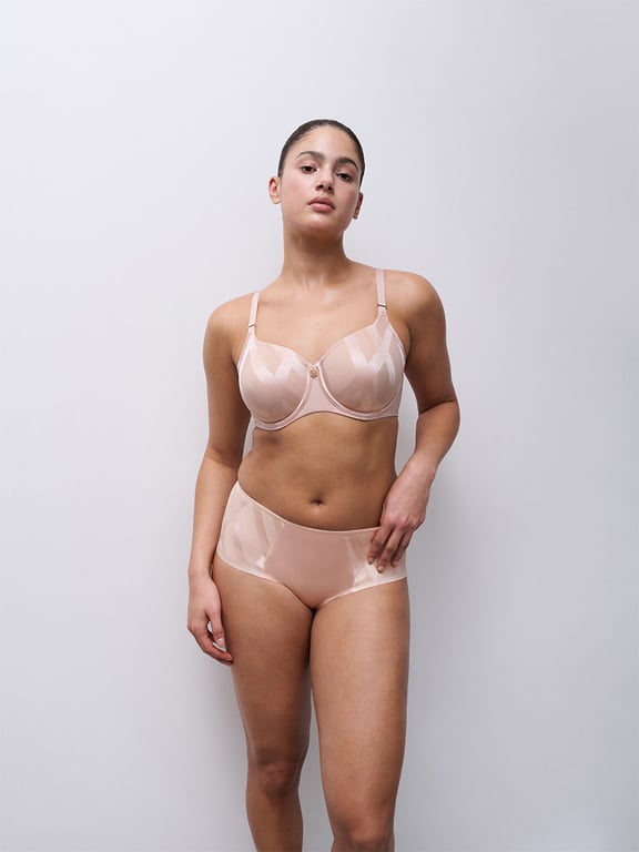 Chantelle | Glaze - Glaze Seamless Unlined Underwire Bra Nude Rose - 1