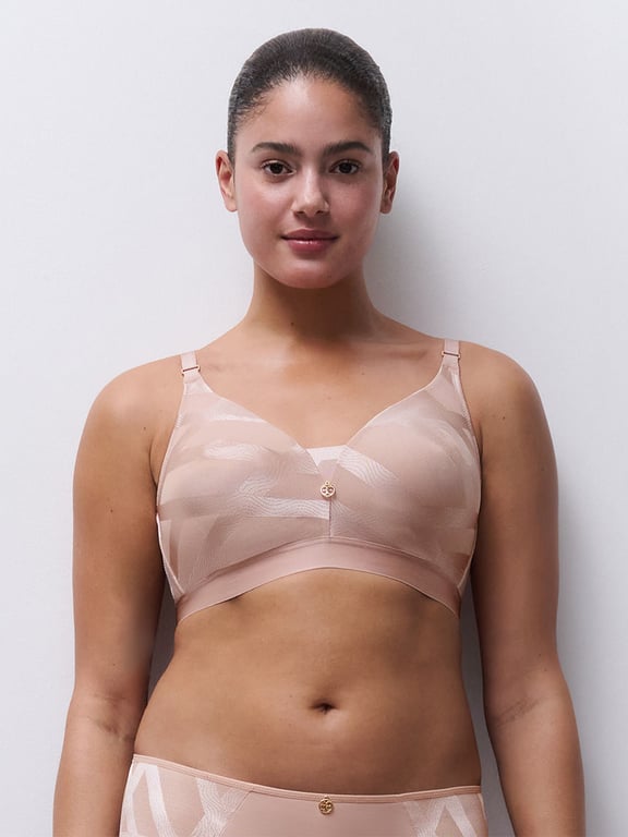 Chantelle | Glaze - Glaze Seamless Full Support Wireless Bra Nude Rose - 1