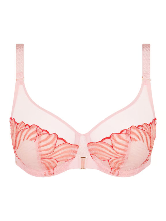 Chantelle | LEGEND - Legend Full Coverage Unlined Underwire Bra Waterlily Pink/Coral - 2