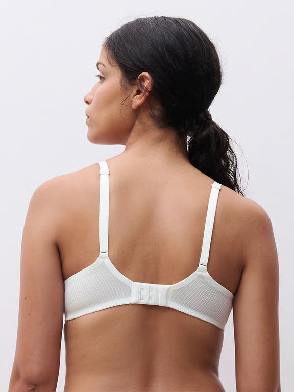 Legend Lace Plunge Contour Bra Milk - 2