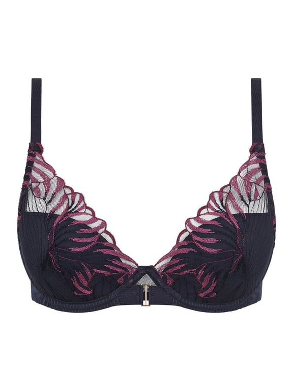 Chantelle | Legend - Legend Lace Plunge Contour Bra Ocean Aurora - 2