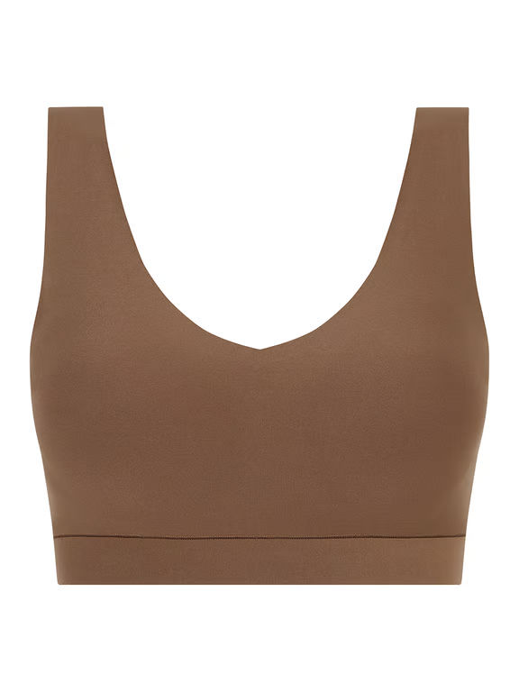 Chantelle | SoftStretch - SoftStretch Padded V-Neck Bra Nude Cocoa - 2