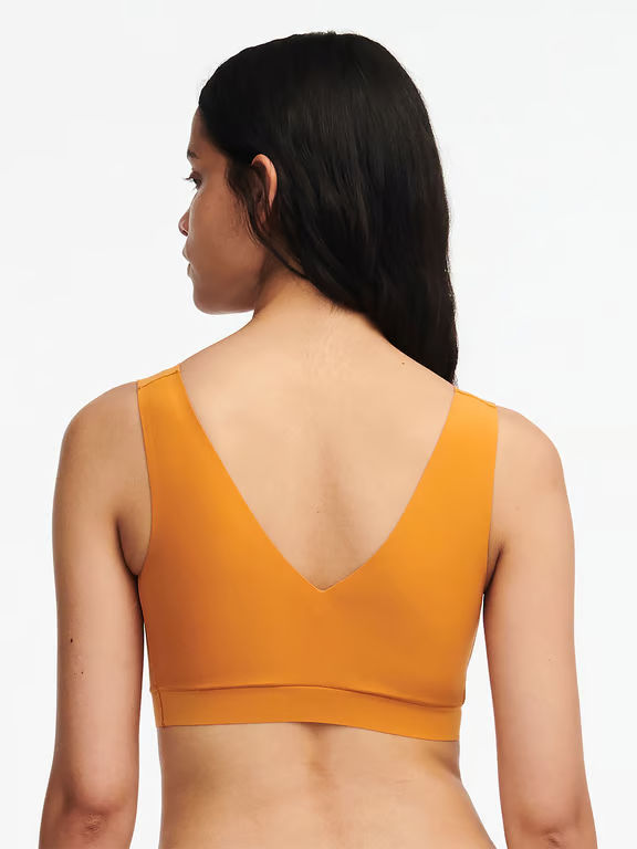 Chantelle | SoftStretch - SoftStretch Padded V-Neck Bra Ocre - 2