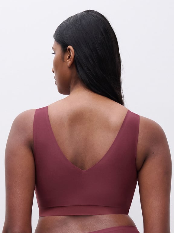 SoftStretch Padded V-Neck Bra Sienna - 4