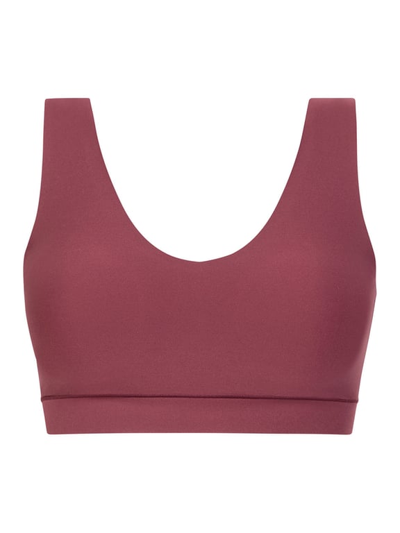 SoftStretch Padded V-Neck Bra Sienna - 1