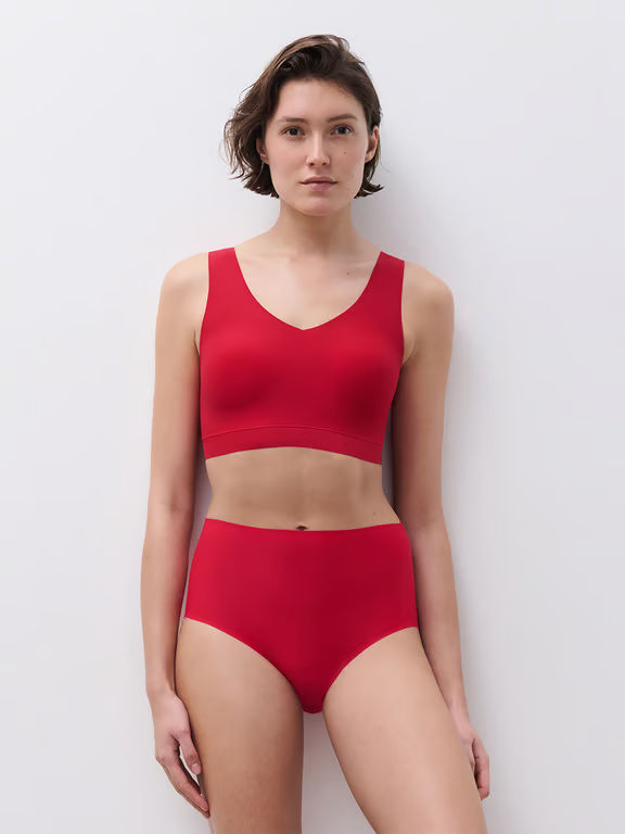 SoftStretch Padded V-Neck Bra Poppy - 4