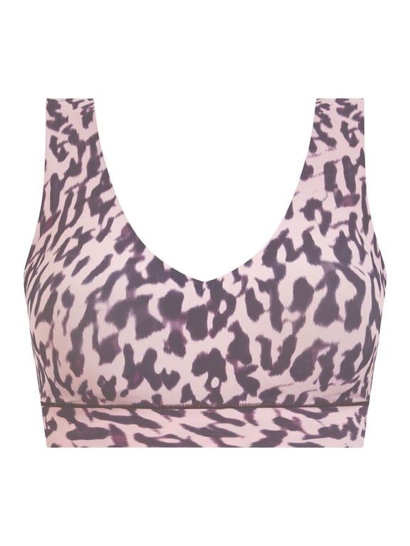 Chantelle | SoftStretch - Softstretch Padded V-Neck Bra Blurry Panther - 2