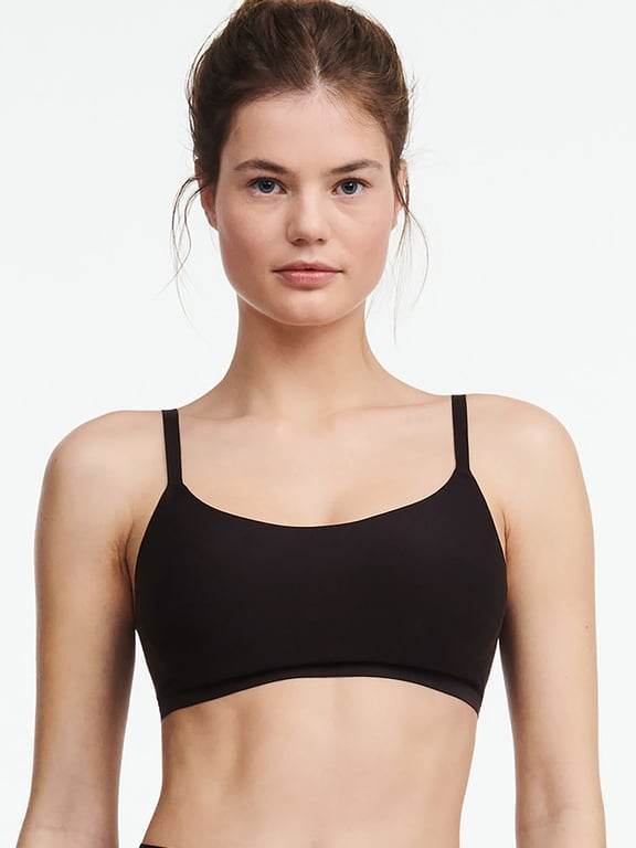 Chantelle Soft Stretch Padded Crop Top Soft Bra - Bergdorf Goodman