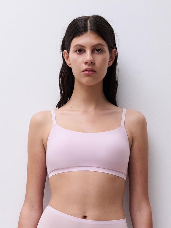 Softstretch | SoftStretch - Softstretch Scoop Padded Bralette Mauve - 1