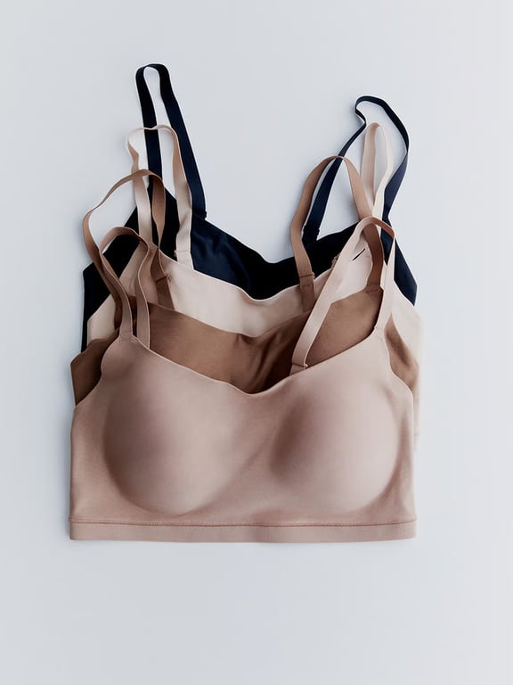 SoftStretch Scoop Padded Bralette Nude Cocoa - 5