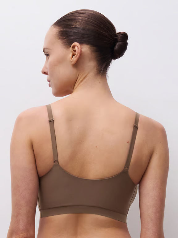 SoftStretch Scoop Padded Bralette Nude Cocoa - 3