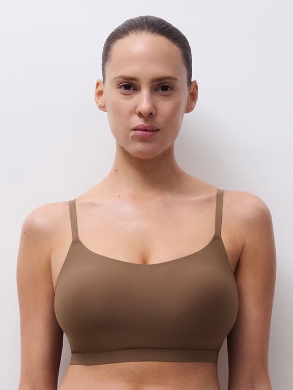 SoftStretch Scoop Padded Bralette Nude Cocoa - 2