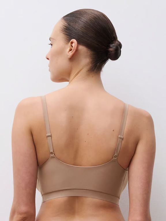 SoftStretch Scoop Padded Bralette Coffee Latte Nude - 4