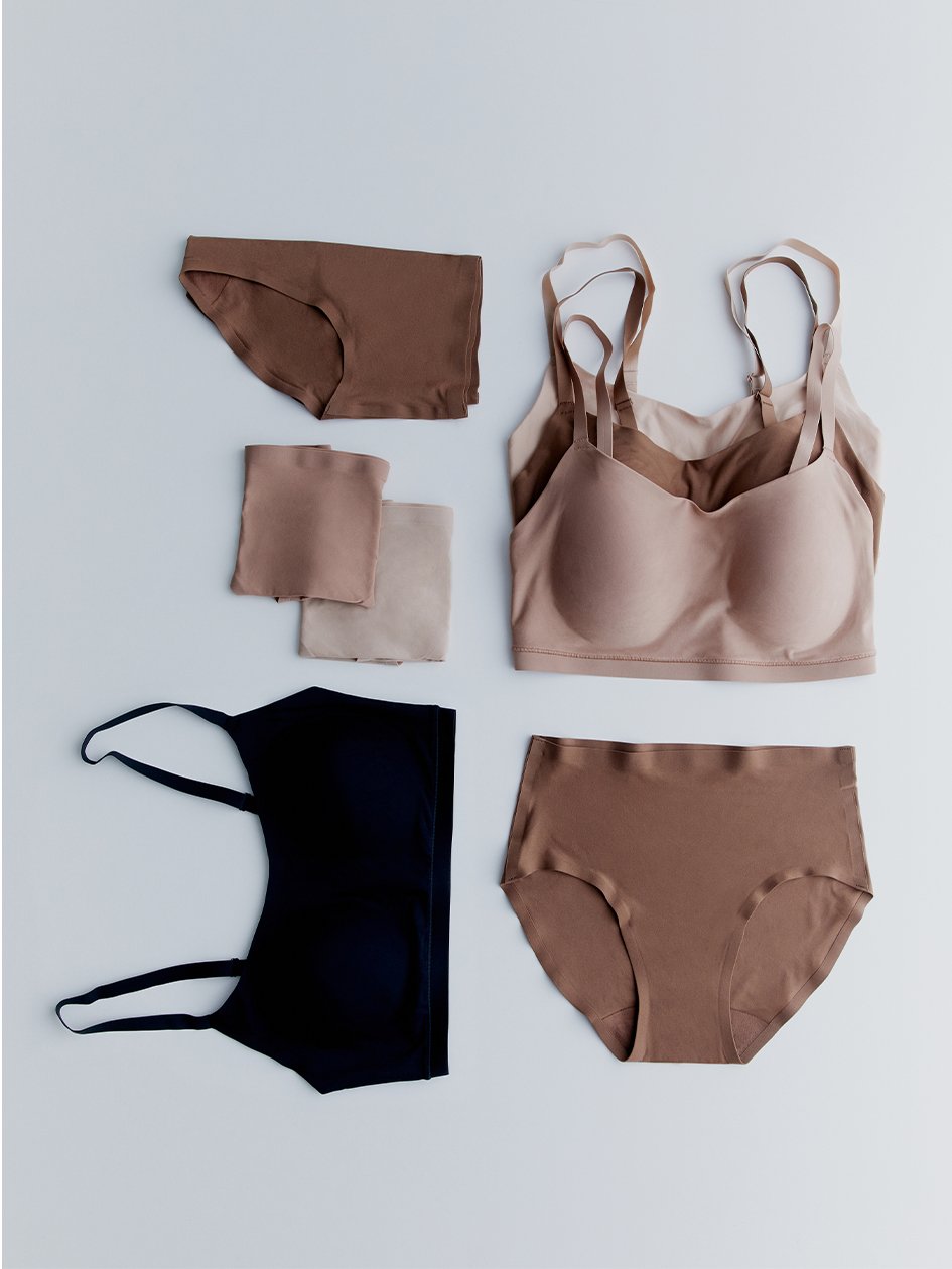SoftStretch Scoop Padded Bralette Coffee Latte Nude - 6