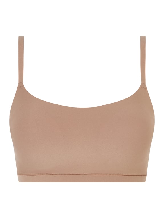 Chantelle | SoftStretch - SoftStretch Scoop Padded Bralette Coffee Latte Nude - 2