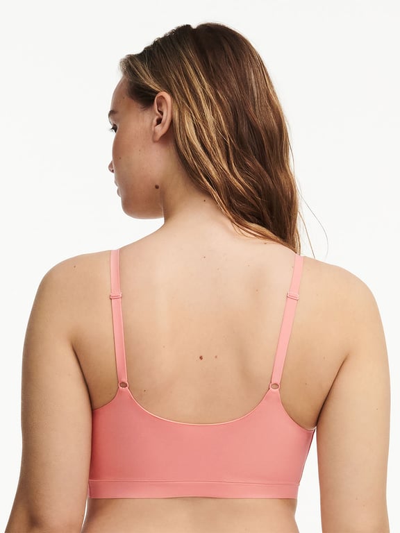 SoftStretch Scoop Padded Bralette Candlelight Peach - 1
