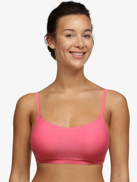 SoftStretch Scoop Padded Bralette Love Pink - 0