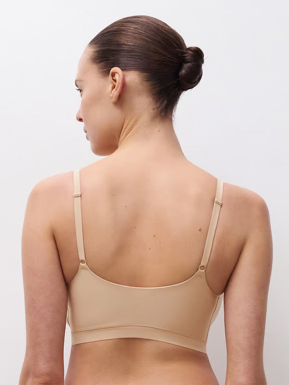 SoftStretch Scoop Padded Bralette Nude Sand - 2